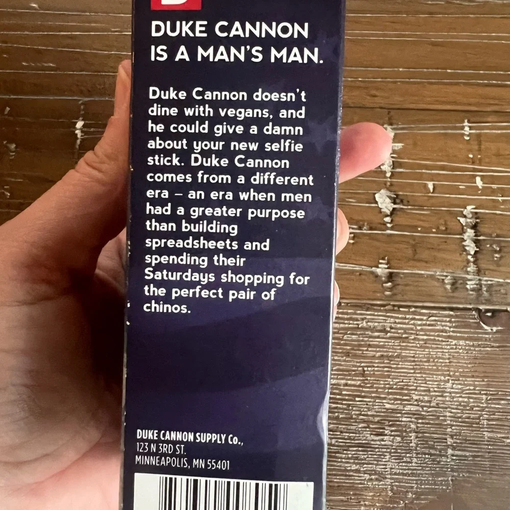 ( 1 ) Duke Cannon Supply Co. Big Ass BRICK of SOAP NAVAL DIPLOMACY 10 oz